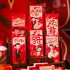 Sobre rojo especial de boda para recoger a los parientes para bloquear la puerta bolsa feliz regalo de compromiso de alta gama con la parte del cambio de dibujos animados Feili es de uso general