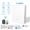 Zigbee unipolar y bipolar universal fácil microenlace hogar inteligente interruptor inteligente calibre europeo calibre británico interruptor de 86 teclas