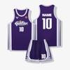 Traje de uniforme de basquete impressão estudantes masculinos e femininos competição treinamento equipe uniforme personalidade jersey infantil impressão compra em grupo verão