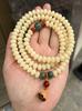 Nuevo pulsera de raíz de bodhi para mujer color amarillo leche 9*6 cuentas de ábaco doble círculo estilo loto semilla de bodhi pulsera multicolor