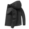Chaqueta Cortavientos Fina para Hombre, Chaqueta Cortavientos Impermeable Transpirable de una Sola Capa Engrosada Talla Grande para Mujer, Ligera