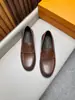 Sapatos Masculinos Loafer Simples de Couro Genuíno, Calce Fácil, Tendência Versátil, Negócios Casuais