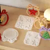 Kit de Manualidades Molde de Silicona para Colgantes Navideños de Resina y Cristal Árbol de Navidad Reno Copo de Nieve Guante de Nieve