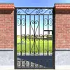 Puertas de Jardín, Cercas de Hierro, Puertas Rurales a Medida para Patios, Puertas de Villa para Patios, Puertas de Aleación de Aluminio