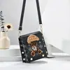 Nova Bolsa Transversal de Ombro Primavera e Verão Moda Versátil Bolsa para Celular Grande Capacidade Pequena Bolsa Quadrada Bolsa Carteiro Mulher