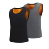 Nuevo Chaleco Cálido de Otoño e Invierno para Hombre Súper Suave Forrado de Polar Engrosado Ropa Interior Térmica Chaleco Interior a Prueba de Frío Top