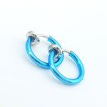 韩流创意无耳洞弹簧耳夹 权志龙同款 假耳环 鼻环个性饰品配件