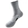 Calcetines Profesionales de Baloncesto para Hombre, de Longitud Media, Suela de Felpa Engrosada, Resistentes al Desgaste, Antideslizantes, Calcetines Deportivos para Correr al Aire Libre
