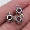 9X12Mm 1.1g Prata Antiga Atacado DIY Liga de Zinco Acessórios de Joias Conector Cabeça para Pendurar