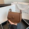 Bolsa Quadrada Pequena Casual para o Verão 2026 com Toque de Luxo, Bolsa de Ombro Simples Nicho Coreana, Bolsa Transversal, Bolsa Feminina