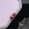 Brincos de Rubi Birmanês Antigo Queimado Sangue de Pombo Ruby É Tão Brilhante Quanto Fogo, Deixando as Pessoas Apaixonadas