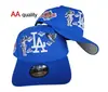 Popular en el comercio exterior, gorra de béisbol AA de alta calidad con logo de los Yankees, visera curva elegante, gorra ajustable para proteger del sol para hombres y mujeres