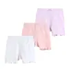 Pantalones de niña pantalones de tres puntos leggings NIÑOS niñas pequeñas pantalones cortos de verano anti-exposición leggings adicionales para mujer
