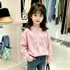 Camiseta interior para bebé niña algodón puro ropa infantil camiseta de manga larga para niña estilo primavera y otoño 2026 nuevo estilo ropa de primavera y otoño para niños