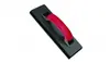 Suministros del Fabricante Paletas de Yesero Profesionales para Decoración, Paletas de Yesero con Mango de Goma Negro y Rojo, Herramientas de Calafateo de Eva