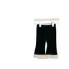 Pantalones de Niña Transfronterizos Invierno Nuevo Bebé Casual Ropa Exterior Pantalones Largos Niña Bebé Cálido Polar Engrosado Pantalones de Campana