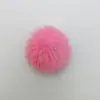 Shangtuo 7.5cm Venta al por mayor de colgantes de bola de pelo de conejo rex sintético, accesorios y componentes de fieltro