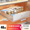 XYT Kitchen Sink Storage Rack Double-Layer Gaveta Armazenamento Rack Gabinete Pratos Caseiros Armazenamento Multi-Função