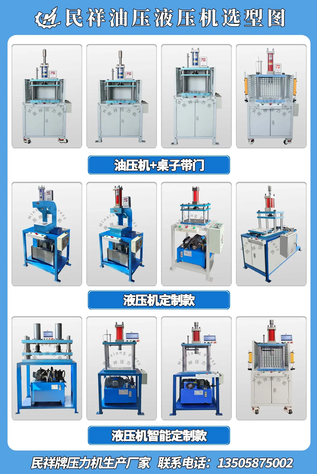 油压选型图