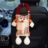 Caixa de Lenços para Carro, Boneca Fofa, Mãos e Pés, Bolsa Pendurada para Lenços de Carro, Caixa de Lenços de Alta Qualidade e Prática para Porta-Braço de Carro