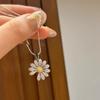 Collar Colgante Cadena Flor de Diamante Moda Nicho Estilo Ins Cadena Clavicular Versátil Joyería de Gama Alta Venta al por Mayor para Mujeres