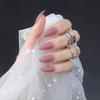 Tiras para Uñas Puntiagudas Mate, Uñas Pico de Águila, Uñas Gota de Agua, Uñas Almendra, Uñas Puntiagudas, Manicura Mate, Puntas de Uñas Coloridas, Estilo Corto