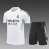 2526 Camiseta de Fútbol del Barcelona Pre-Partido Calentamiento Secado Rápido Transpirable Manga Corta Traje de Uniforme de Fútbol para Adultos y Niños