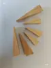 Tapón de Madera Triangular Cabeza Grande Cuña de Madera Anticorrosión Sitio de Construcción Instalación de Puertas y Ventanas Cuña de Madera ALC Tapón de Madera Punta de Madera Bloque de Madera Xiao