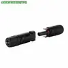 Conector Mc4 Conector de Ensamblaje de Panel Solar Panel Fotovoltaico Conexión Paralela Enchufe Macho y Hembra Retardante de Llama para Exteriores