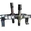 Doblador hidráulico de rieles para minería, máquina dobladora de rieles horizontal de doble gancho, herramienta dobladora y enderezadora de rieles de acero de vía estrecha para minas de carbón, máquina dobladora de rieles