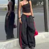 Calça Casual Solta de Novo Estilo 2026 para Mulheres, Calça Versátil da Moda Coreana, Calça de Verão Fina com Caimento Largo e Comprimento no Chão