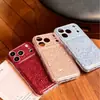 Lujo Ligero con Pedrería para Funda de Teléfono iPhone 18 Pro Max Apple 17 Borde Redondo 16 Pro Avanzado 15P Anti-caída
