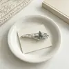 Pasador de Mariposa Hecho a Mano Original Nuevo con Pedrería Brillante, Moderno y Versátil, Accesorio para el Cabello de Lujo Ligero, Adorno Elegante de Pinza Lateral