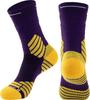 Meias de Basquete Toureiro 2.0 Base de Toalha Espessa Masculina Cano Alto Corrida Prático Profissional Cano Médio Longo Meias Esportivas de Elite