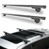 Rack de Teto para Carro Barras Transversais Rack de Teto Universal Porta-Bagagens Cesta de Bagagem Modificação Montada no Carro Rack de Carga
