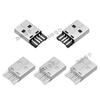 Enchufe USB A Macho Cuerpo Corto Cuerpo Largo Conector USB Hembra Tipo C Pin Cable de Datos de Carga Zócalo Hembra Cargador de Coche