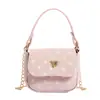 Mini Bolso Cruzado de Lunares para Niños Niñas 2026 Nuevo Bolso Sencillo de Cadena de un Solo Hombro Bolso Pequeño de Moda Bolso de Mano