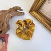 Scrunchie de Satén de Color Sólido Vintage Lazo para el Cabello Moño Cuerda para el Cabello Accesorio para el Cabello Coreano No Daña