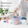 Sacos de Lixo para Uso Doméstico, Sacolas Descartáveis Espessadas, Lixeiras, Banheiro, Sacos Plásticos para Escritório, Biodegradáveis