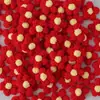 Em Estoque Feito à Mão DIY Flor de Lã Puff Flor de Cinco Pétalas Acessórios para Prendedor de Cabelo Bolsa Roupas Broche Materiais