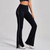 Verano Nuevo Cintura Alta Ajustado Nalgas Descubiertas Levantamiento Yoga Pantalones Mujer Danza Fitness Deportes al Aire Libre Pantalones con Abertura