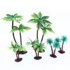 Modelo Miniatura de Playa, Océano y Palmera de Coco, Accesorios de Mesa de Arena de Paisajismo Arquitectónico Micro, Decoraciones para Pasteles de Repostería