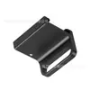 Zapata fría en forma de L con zapata fría vertical para micro-single, base para luz de relleno, adaptador de metal de conversión para monitor, tornillo puede ser lateral 1/4