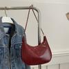 Bolso de hombro vintage de gran capacidad para mujer, estilo occidental, informal, para otoño e invierno, 2025