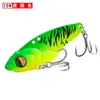 Nuevo Modelo Dahhe Vib Lure con Diseño de Espalda Ultradelgada, Señuelo Vib Falso para Pesca de Lucio y Róbalo, Spinner Metálico de Cobre Recubierto de Plomo
