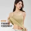 Camisola Versátil de Seda de Gelo para Primavera e Verão para Mulheres, Adequada para Usar por Dentro ou por Fora, Anti-Exposição, Tamanho Plus, Camiseta Básica Sexy sem Costas