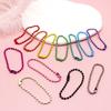 Cadena de cuentas de colores Accesorios básicos para manualidades Adornos para colgar en zapatos Color caramelo arcoíris Adornos para colgar en bolsas Materiales semiacabados hechos a mano