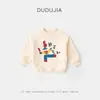 Conjunto de Año Nuevo para Niños Ropa de Invierno Sudadera para Bebé Roja Ropa de Año Nuevo para Niños y Niñas Forro Polar de Invierno para Niños Ropa de Moda