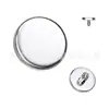Aleación de Titanio F136 Cabeza Redonda de Pastel de Repuesto Cabeza para Joyería DIY Aleación de Titanio G23 Labio Uña Pendientes Accesorios Joyería para Piercing