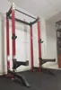 Rack Meio Rack Rack de Agachamento Estrutura Estreita Comercial Powerlifting Bodybuilding Rack de Supino Rack Multifuncional de Barra Fixa Equipamento de Fitness para Casa